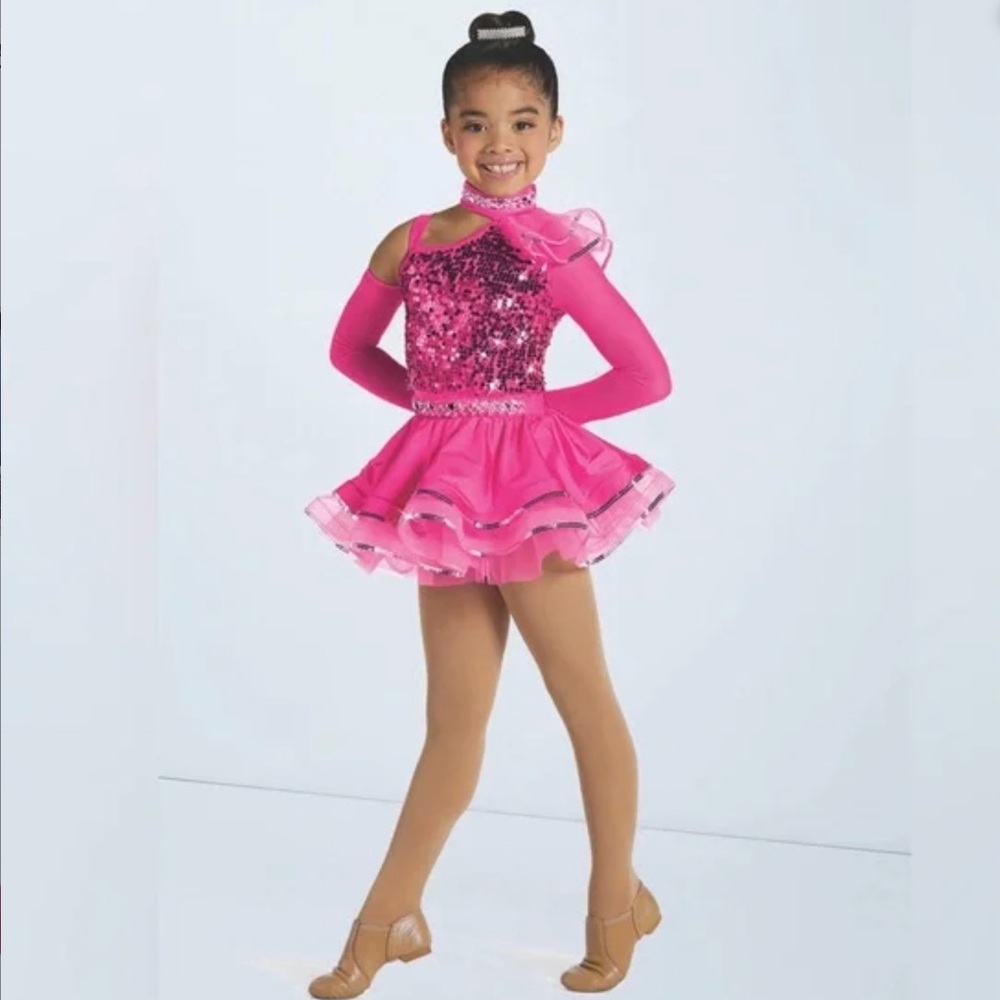 Weissman Showtime Shake It Up Bubblegum Dance Costume Size 10/12
